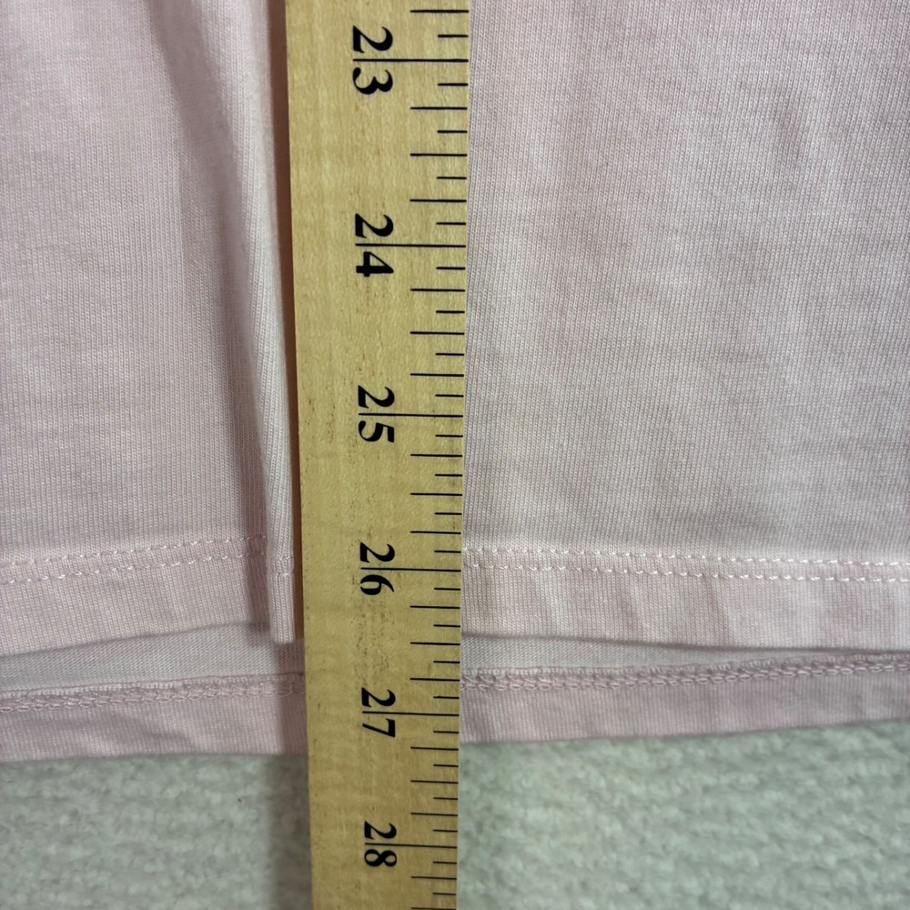 Vintage Guess T Shirt Mens Medium Pink Spellout American Tradition Originals Y2K - Picture 6 of 9